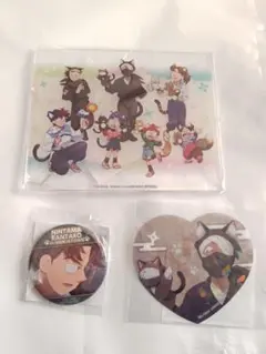 忍たま乱太郎　ナンジャタウン　アクリルボード　缶バッジ