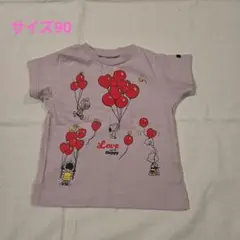 PEANUTS スヌーピー 半袖Tシャツ 90cmのサムネイル