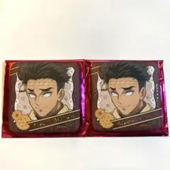 鬼滅の刃　バレンタイン　缶バッジ　悲鳴嶼行冥