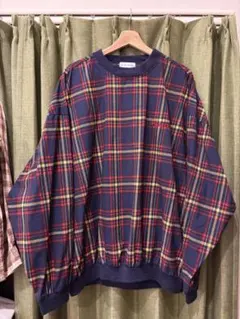 IZOD ラコステ チェック柄ナイロンジャケット XL Macau製