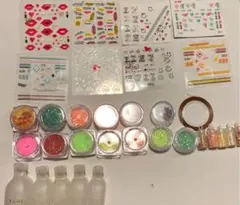 期間限定価格26点　ネイルパーツセット　まとめ売り