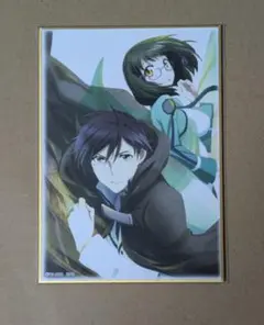 魔法科高校の劣等生 POP UP SHOP ミニ色紙 4巻絵柄 幹比古 美月