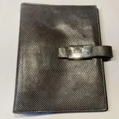 グッチ　手帳カバー　6穴式　カラー:グレー