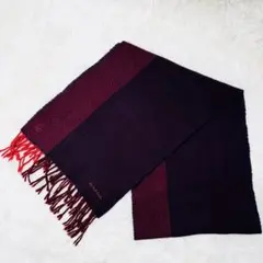 【カシミヤ100%】ポールスミス Paul Smith マフラー ボルドー 赤