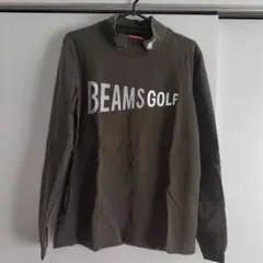 BEAMS GOLF 長袖シャツ Mサイズ オリーブ