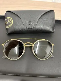 Ray Banサングラス ラウンド 丸 レンズ 跳ね上げ式 ヴィンテージ風