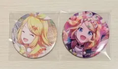 プロセカ 鏡音リン グリッター缶バッジ セット