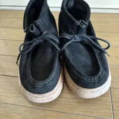 VANS モカシン ブーツ ブラック スエードのサムネイル