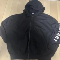 ANAP 黒 パーカー フルジップのサムネイル