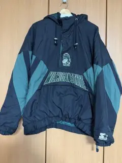 STARTER Michigan State ナイロンジャケット XL