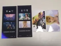KINGDOM HEARTS ロフト ホログラムしおり　2個　シール　まとめ売り