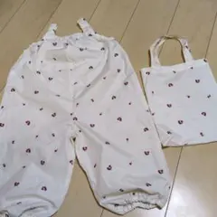 PUPPAPUPO プッパプーポ　プレイウェア　さくらんぼ80-100cm
