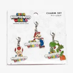 USJ限定　スーパーニンテンドーワールド チャームセット