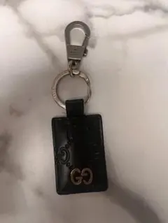 GUCCI グッチ GGエンボス レザー キーリング キーホルダー - メルカリ