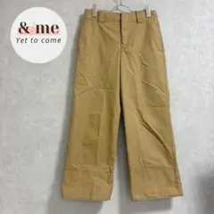 ZARA ザラ　チノパン　ワイドストレート　カジュアル　ベージュ