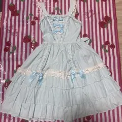 BABY,THE STARS SHINE BRIGHT ストライプ　ジャンスカ