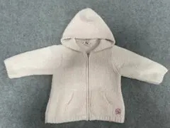 kashwére フリース　フードジャケット 18-24ヶ月 ピンク