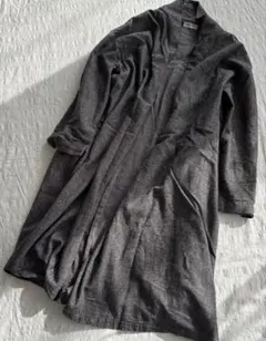 サマンサモスモス　カーディガン　ロングカーディガン 長袖　グレー