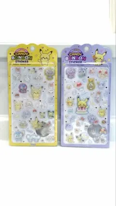 【韓国限定】正規品 ポケモン　キャンディボンボンステッカー　2枚セット