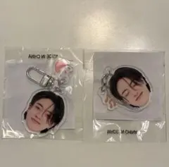 treasure カプセルトイ 顔アクキー　ハルト喜楽