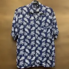 ペイズリー　アロハシャツ　レーヨンシャツ　総柄シャツ　柄シャツ　半袖シャツのサムネイル