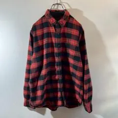 R*R様 J.CREW 赤黒チェックフランネルシャツ L