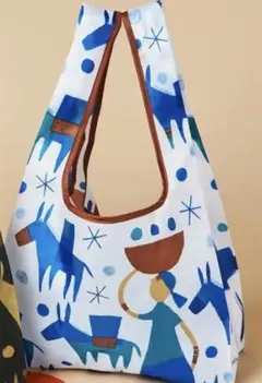 カルディ エコバッグ　ホワイト