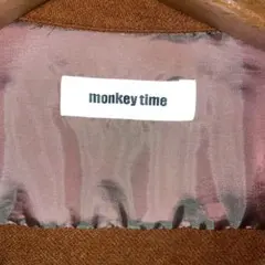 monkey time モンキータイム ブラウン長袖シャツ