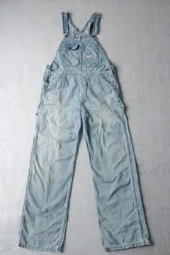 90s EDWIN 101 オーバーオール W34 L34 裾カットなし 古着