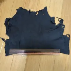 鹿革ちょっと大きめ1枚(紺)