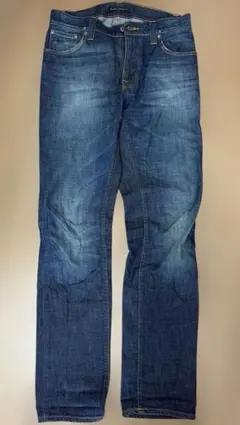 Nudie Jeans co W30 L32 ダークブルー ストレートデニム - メルカリ