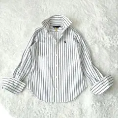 RALPH LAUREN ラルフローレン ストライプ シャツ ホースロゴ