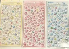 【正規品】ボンボンドロップシール♡しずくちゃんmini♡3種セット