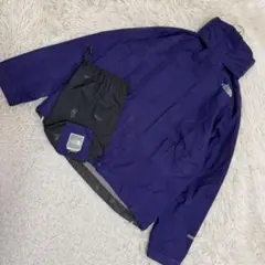 THE NORTH FACE レインウィンドブレーカー パープル S カジュアル