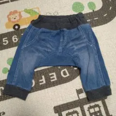 BREEZE　デニム風パンツ　80cm