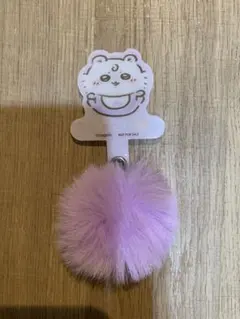 ちいかわベビー ノベルティ ぽんぽんチャーム付きフォンタブ モモンガ