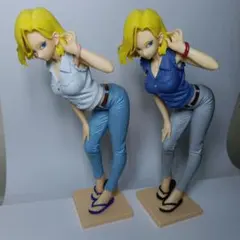 【箱あり】ドラゴンボール フィギュア 2体セット　人造人間18号　グラマラス