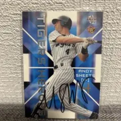 阪神アンディ・シーツ 直筆サインカード 2005年