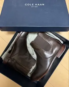 激レア COLE HAAN サイドゴアブーツ リザード型押し ブラウン - メルカリ