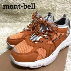 mont－bell　モンベル　トレッキングシューズ　24㎝　オレンジ　スニーカーのサムネイル