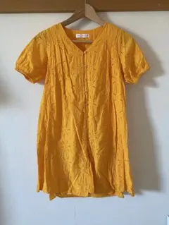 zara キッズ 刺繍 ワンピース