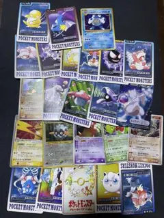 ポケモン　古いカード　色々　ポケモンカード　カードダスなど