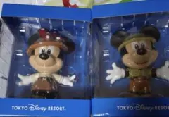 ディズニーミッキーマウス　ミニーマウス　フィギュアセット