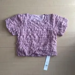 L LABEL ぽこぽこジャカードTシャツ