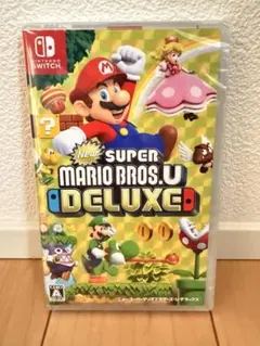 【新品未開封】Newスーパーマリオブラザーズ U デラックス スイッチソフト