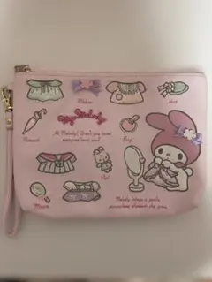 当時】昭和サンリオ♡キキララ 1976年 復刻版 ポーチ ファスナー付き