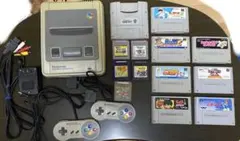 お得⭐️スーパーファミコン本体セット＋スーパーゲームボーイ＋ソフト12本
