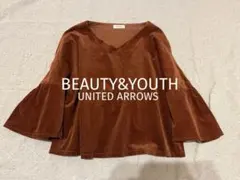 BEAUTY&YOUTH コーデュロイブラウス