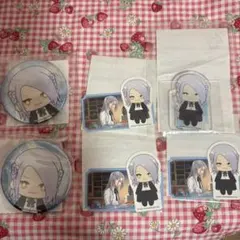 A3! エースリー セガくじ 雪白東 アクスタ 缶バッジ ステッカー