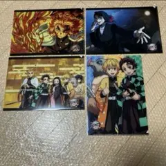 劇場版鬼滅の刃　無限列車編　ufotable レイヤードA4クリアファイル4種